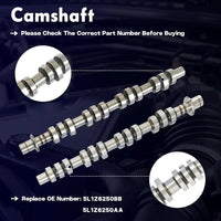 5.4 Camshaft Rocker Arm Lifter Kit Gaskets Set Fit For Ford F150 F250 F350 Super Duty For Lincoln Navigator 5.4L V8 2004-2011 5L1Z6250BB 5L1Z6250AA 3L3Z6564A 3L3Z6564BA 3L3Z6500BA 5L1Z6500A