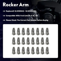5.4 Camshaft Rocker Arm Lifter Kit Gaskets Set Fit For Ford F150 F250 F350 Super Duty For Lincoln Navigator 5.4L V8 2004-2011 5L1Z6250BB 5L1Z6250AA 3L3Z6564A 3L3Z6564BA 3L3Z6500BA 5L1Z6500A