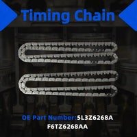5.4 Timing Chain Kit Cam Phaser Repair Kit w/VVT Sprocket Fit For Ford F150 F250 F350 For Lincoln Navigator 5.4L 3V 2004-2011 90391SBVVT 5L3Z6268A TC29397 3L3E6C524FA 1L3E6L266AG F85Z6M274AA