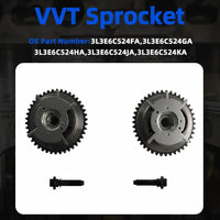 5.4 Timing Chain Kit Cam Phaser Repair Kit w/VVT Sprocket Fit For Ford F150 F250 F350 For Lincoln Navigator 5.4L 3V 2004-2011 90391SBVVT 5L3Z6268A TC29397 3L3E6C524FA 1L3E6L266AG F85Z6M274AA