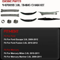 9-0708SB Timing Chain Kit Ford Escape Fusion Mercury Mariner Milan 3.0L V6
