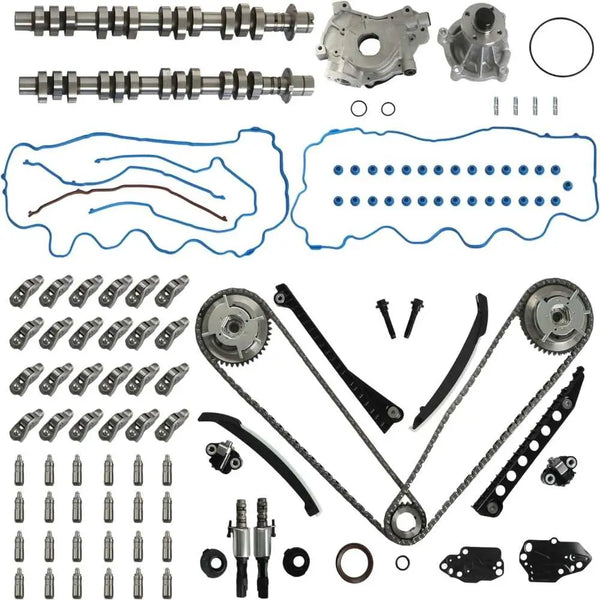 5L1Z6250AA Left Right Camshaft + VVT Sprocket Timing Chain Set Ford 5.4