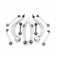Front Upper Lower Control Arms Suspension Kit for Audi