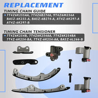 AT4Z-6268-C Timing Chain Kit with AW6023 Water Pump Ford Flex Edge Lincoln MKS Mazda CX-9 3.5L EcoBoost