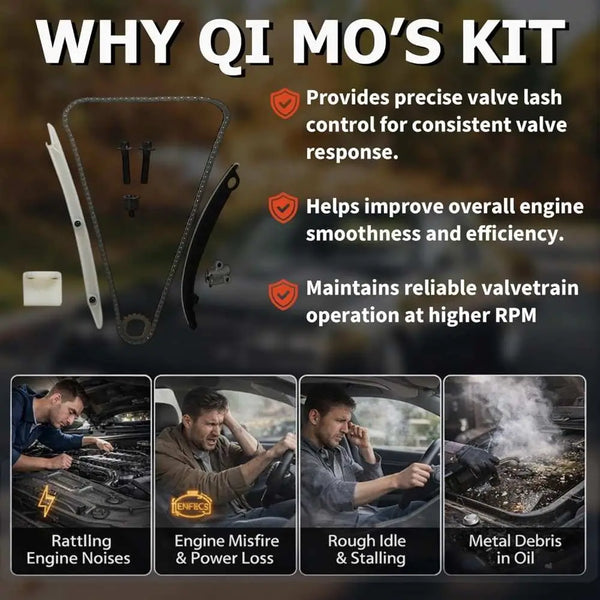 Full Top & Bottom End Service Kit Fix Oil Leak & Timing Noise 1.4L Turbo