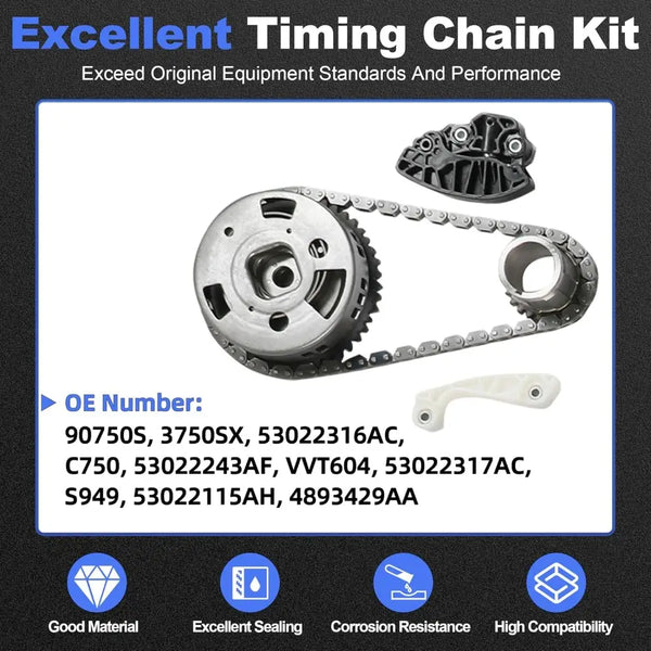 Full Top End Repair Kit Fix MDS Malfunction & Engine Oil Leakage 5.7 Hemi