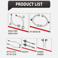 10PCS Front Suspension Kit for Porsche Panamera 971