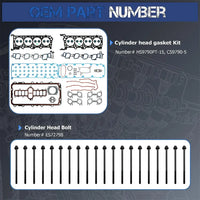 HS9790PT15 head gasket set with ES72798 bolts for Ford 5.4L 2V Triton 2000-2004