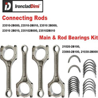 G4FD 1.6 Engine Rebuild Overhaul Kit For Hyundai Kia 12-19
