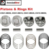 G4FD 1.6 Engine Rebuild Overhaul Kit For Hyundai Kia 12-19