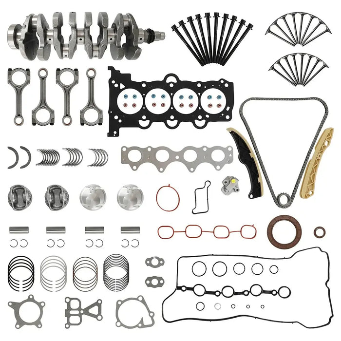 G4FJ 1.6 Engine Overhaul Rebuild Kit w/Crankshaft Piston Con-Rods Kit | Fit For Hyundai Sonata Veloster Tucson Kia Soul Optima 1.6T 2015-2021 231102B710 209102BU06