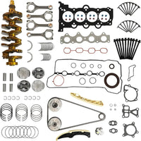 G4FJ 1.6L Full Engine Rebuild Kit with Crankshaft Timing VVT Head Gaskets Bearings