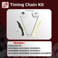 G4FJ 1.6 Turbo Full Overhaul Kit Crankshaft Piston Timing Chain Kia K3 Sportage Hyundai Elantra