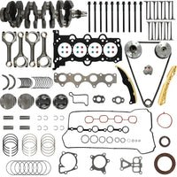 G4FJ 1.6 Turbo Full Overhaul Kit Crankshaft Piston Timing Chain Kia K3 Sportage Hyundai Elantra
