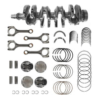 Crankshaft Piston Connecting Rod Kit Bearings Kit Fit For Hyundai Accent Verna ElantraTucson Kia Forte Optima Forte Sonata Veloster 1.6L G4FJ Engine 2011-2022 231102B710 235102B700