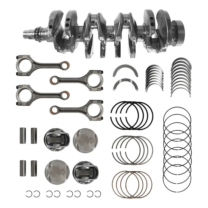Crankshaft Piston Connecting Rod Kit Bearings Kit Fit For Hyundai Accent Verna ElantraTucson Kia Forte Optima Forte Sonata Veloster 1.6L G4FJ Engine 2011-2022 231102B710 235102B700
