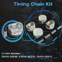 G4KE 2.4 Overhaul Rebuild Kit w/Crankshaft Pistons & Con-Rod Fit for Hyundai Azera Grandeur Santa Sonata Tucson Kia Cadenza Forte Optima Sportage Sorento 2007-2021 G4KE 2.4L Replace#234102G200