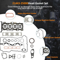 G4KJ Engine Rebuild overhaul Kit for Hyundai Kia 2.4L 15-20 231112G200