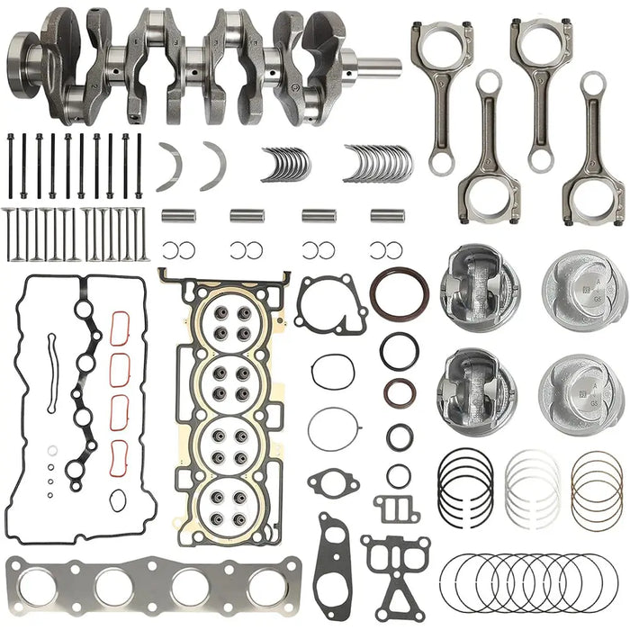 G4KJ 2.4L Theta II Full Rebuild Kit Crankshaft Connecting Rod Pistons Hyundai Sonata Kia Sportage