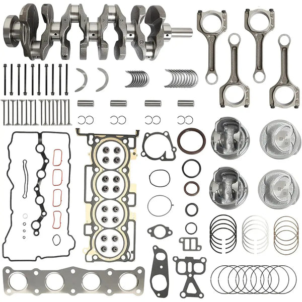 G4KJ 2.4L Theta II Full Rebuild Kit Crankshaft Connecting Rod Pistons Hyundai Sonata Kia Sportage