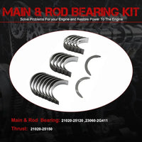 G4KJ 2.4 Engine Rebuild Overhaul Kit For Hyundai Kia 2.4L 2015-2022