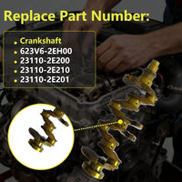 G4NA Nu 2.0 Engine Crankshaft Connecting Rod Bearings Kit | For Hyundai Sonata Elantra GT Coupe Tucson Kia Soul Forte Forte5 Koup Optima 2.0L 2014-2021 623V6-2EH00 23110-2E200