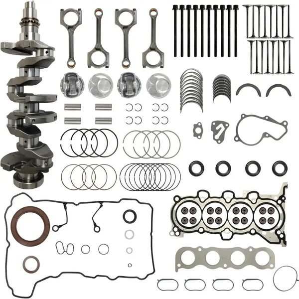 G4NC 2.0 Engine Rebuild Overhaul Kit Crankshaft Piston Connecting Rod Bearing Set Head Gasket Set Valve Fit For Hyundai Tucson Elantra GT Kia Forte Forte5 Soul 2.0L 2011-2020 23110-2E501 20910-2EA00