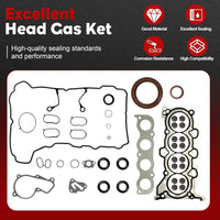 G4NC 2.0 Engine Rebuild Overhaul Kit Crankshaft Piston Connecting Rod Bearing Set Head Gasket Set Valve Fit For Hyundai Tucson Elantra GT Kia Forte Forte5 Soul 2.0L 2011-2020 23110-2E501 20910-2EA00