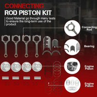 G4NC 2.0 Engine Rebuild Overhaul Kit Crankshaft Piston Connecting Rod Bearing Set Head Gasket Set Valve Fit For Hyundai Tucson Elantra GT Kia Forte Forte5 Soul 2.0L 2011-2020 23110-2E501 20910-2EA00