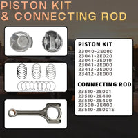 Engine Rebuild Kit W/ Crankshaft Fit 2.0L G4NC For Hyundai Kia