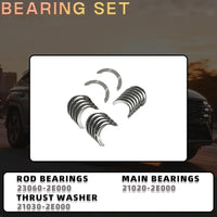Engine Rebuild Kit W/ Crankshaft Fit 2.0L G4NC For Hyundai Kia