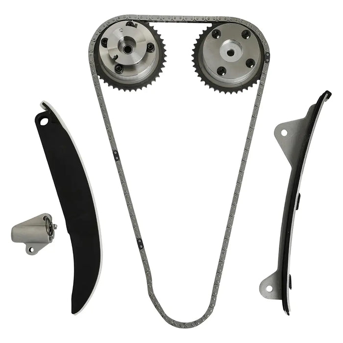G4NC Timing Chain Kit With CVVT Gears Fit For Hyundai Kia 2.0L 2014-2017 | Fit For Hyundai Elantra Gt Tucson Fit For Kia Forte Koup Soul 2.0L L4 OE#24321-2E200 24410-2E000 24420-2E200 24370-2E200