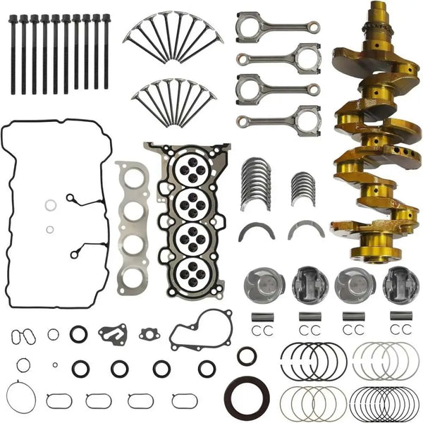 G4NC 2.0L Full Engine Rebuild Kit Crankshaft Piston Rod Bearings Valves