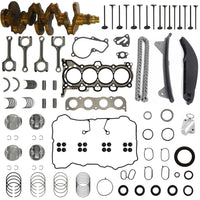 G4NH 2.0L Engine Rebuild Kit Crankshaft Piston Timing Chain Hyundai Elantra Kia Soul
