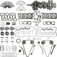 G6DH 3.3L Full Engine Rebuild Kit Crankshaft Piston Rod Bearings Valves