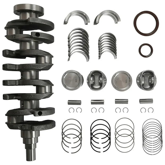 Engine Overhaul Rebuild Crankshaft Piston Kit Standard Size & Engine Bearing Fit For GM Chevy Cruze Buick Chevrolet Trax Sonic Limited Encore GMC 1.4L Engine Turbo 16-Valve 2011-2021 55574335 25198520