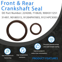 Engine Overhaul Rebuild Crankshaft Piston Kit Standard Size & Engine Bearing Fit For GM Chevy Cruze Buick Chevrolet Trax Sonic Limited Encore GMC 1.4L Engine Turbo 16-Valve 2011-2021 55574335 25198520