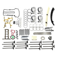 Engine rebuild gasket piston bearing timing chain kit for Buick Encore, Cadillac ELR, Chevrolet Cruze Sonic Trax Volt 1.4L. 
