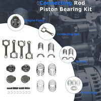 Complete 1.4L overhaul kit with timing chain, piston, conrod, bearing & head gasket, fix wear and leaks for 2011-2021 1.4 turbo models, 1-year warranty