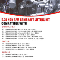 5.3L Non AFM/DOD Camshaft Kit compatible with GM 2007-2014
