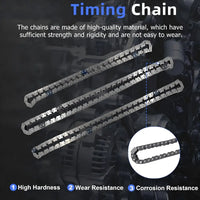 9-0753S Timing Chain Kit W/VVT Water&Oil Pump For Chevy GM 3.0 3.6 07-17