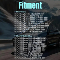 Non AFM Camshaft Kit Fit For GM Chevrolet Gen V L83 2014-2021