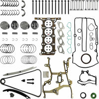 1.4L Turbo Full Rebuild Kit Piston Timing Chain Head Gasket Buick Encore Chevy Cruze