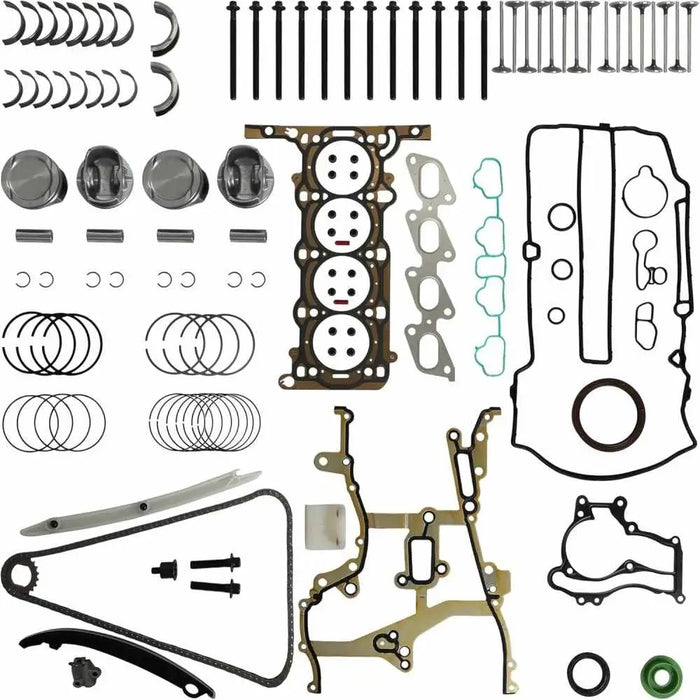 1.4L Turbo Full Rebuild Kit Piston Timing Chain Head Gasket Buick Encore Chevy Cruze