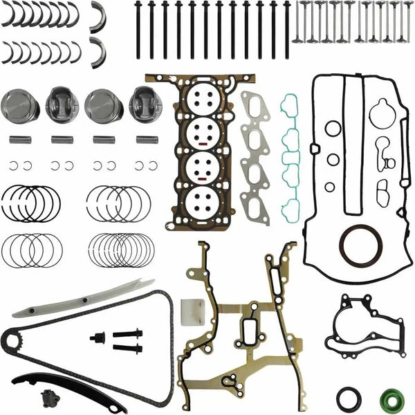 1.4L Turbo Full Rebuild Kit Piston Timing Chain Head Gasket Buick Encore Chevy Cruze