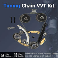 Full engine overhaul gasket Camshafts Timing Chain Kit For GMC 2.4L 11-17