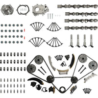 GM 3.0L 3.6L V6 Full Overhaul Kit Camshaft Timing Chain VVT Solenoid Oil Water Pump