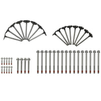 Engine rebuild gasket kit with connecting rods, valves & bearings for GM 4.8L /5.3L V8 OHV. OE#HS26190PT2,ES72220. 