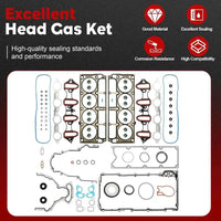 HS26191PT Full Head Gasket Set ES72173 Head Bolts GM 4.8 5.3 LS Silverado Tahoe Yukon