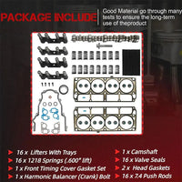 E1840P Camshaft Kit 5.3L 5.7L 6.0L V8 for Chevrolet GMC Cadillac